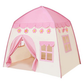 Portable Kids House Tent – Spacious, Easy to Assemble, Durable Play Tent for Kids in Pink & Blue